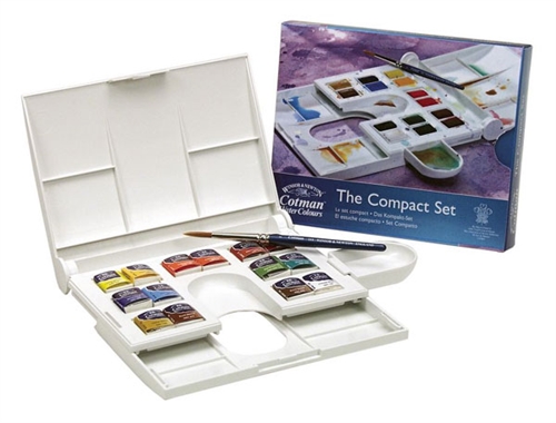 WINSOR & NEWTON COTMAN WATERCOLOUR COMPACT SET