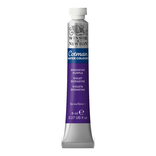 WINSOR & NEWTON COTMAN WATERCOLOUR 8ML TBE DIOXAZINE VIOLET ROW